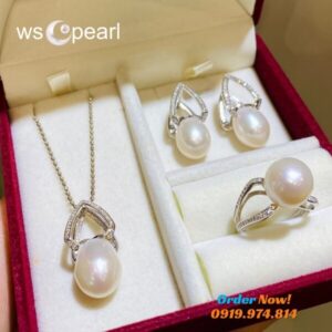 Bộ Trang Sức Ngọc Trai Sang Trọng