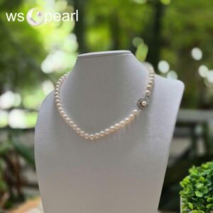 Chuỗi Ngọc Trai Akoya Trắng Ánh Hồng - Ảnh 3