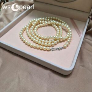 Chuỗi Ngọc Trai Nước Mặn Akoya Dáng Dài - Ảnh 3