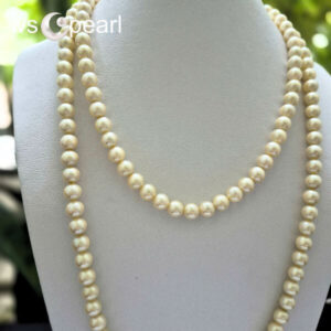 Chuỗi Ngọc Trai Nước Mặn Akoya Dáng Dài - Ảnh 4