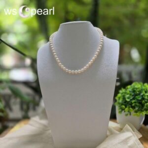Chuỗi Ngọc Trai Akoya Trắng Ánh Hồng - Ảnh 4
